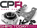 40mm PROJECT Kit Bearing & Flange Carrier Holder PLUS Bracket Silver