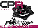 Hub for Brake Disc CNC Billet Black with Bolt Kit Suit 40mm Axle 8mm Key