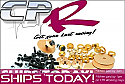 Go Kart Extreme Colour Mount Pack Gold - 100pcs including bolts