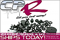 Go Kart Extreme Colour Mount Pack Black - 100pcs including bolts