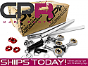 Steering Tie Rod Assembly SILVER Pair Complete w/Red Brand New