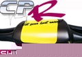 Number Plate STICKER / DECAL Rear Yellow 17.5cmx21.5cm