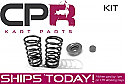 Valve Spring 18lb COMPLETE KIT with Retainer & Lash Cap CPR Performance Set Kit - suit ENCL65 and Honda GX160/200 clones (and Torini Clubmaxx / Predator 212cc)