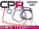 Complete Gasket Kit Set Stock Clone Suit Honda Clone GX200 ENCLST1 ENCLGT with 5-bolt Valve Cover