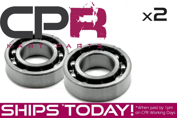 Bearing set 2-PACK - Crankshaft suit ARC Sideplate for Honda GX200 & Clone & Predator - suits ECSPA1 and ECSPAH