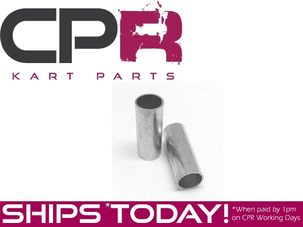 Sleeves for Pedal Bolts Pins Pegs Pair suit Pedals with 10mm ID and Frame Mount with 8mm ID (SET OF 2x BUSHES)