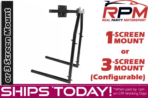 Screen Mount (1 or 3 Screen - Configurable) suits RPM Club TV Chassis or modify for standalone use