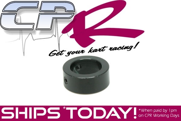 Steering Column Stop Collar Black 20mm (also suits 19mm and 3/4inch) - also suits 3/4&quot; Jackshafts to retain Sprockets