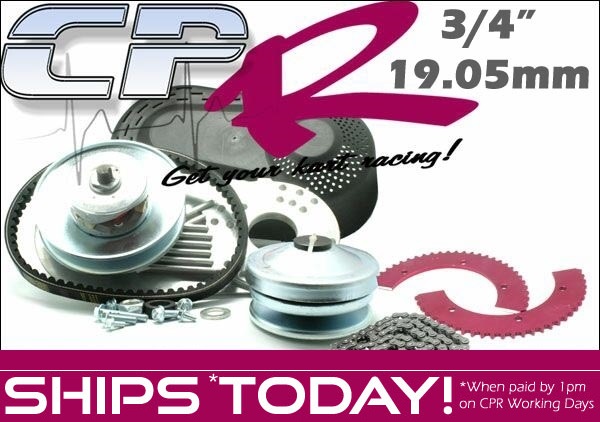 Torque Converter Clutch 35 Pitch 12Tooth & 420P 10Tooth 19.05mm (3/4") bore + FREE #35 Chain & #35 Sprocket