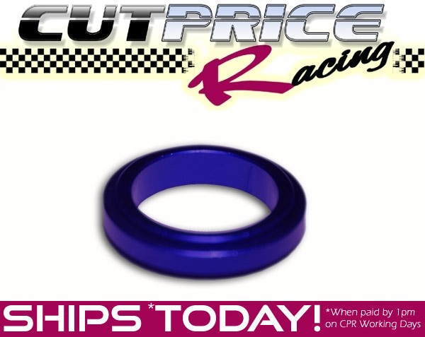 Wheel Spacer Washer 5mm Anodised Blue