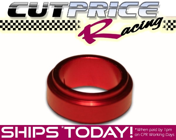 Wheel Spacer Washer 10mm Anodised Red