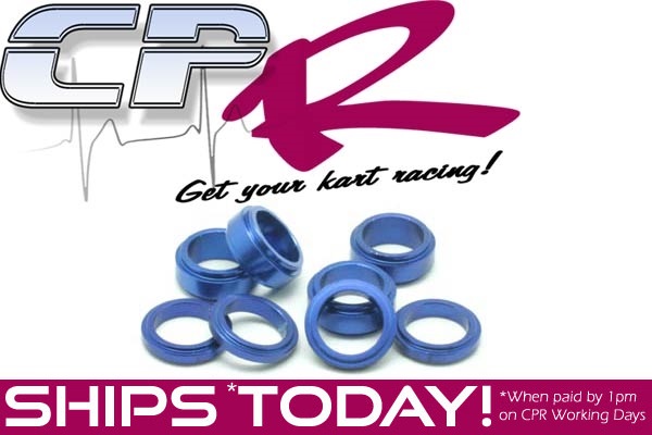 Wheel Spacer Washer Pack PK8 Anodised Blue