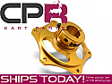 Sprocket Carrier Hub suit 30mm Axle 6mmKeyway Billet Aluminium Gold Anodised Premium Hub