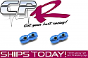 Throttle Cable Terminator / Coupler Clamp Blue (Twin Pack)