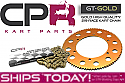 Go Kart CPR GT-GOLD Chain and Sprocket BUNDLE 219 Pitch BRAND NEW