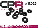 Go Kart Black Spacer 6mm Suit Floorpan or Side Pods 100pk