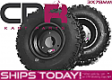 Complete Go Kart Off Road Rims & Tyres REAR PAIR ONLY - NEW MODEL 3x78mm PCD