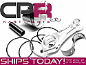 OEM CPR Flat Top Piston & Ring & Gudgeon Pin & Clips & Billet Conrod Kit for Race Spec GX200/160 and Clone