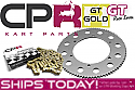 Go Kart CPR GT-GOLD Competition Chain and GT-Race Long Life Sprocket BUNDLE 219 Pitch BRAND NEW 