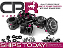 GT-RACE Series 40mm Axle Kit Less Brake Disc & Shaft 8mm Keyway Black