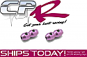 Throttle Cable Terminator / Coupler Clamp Purple (Twin Pack) 